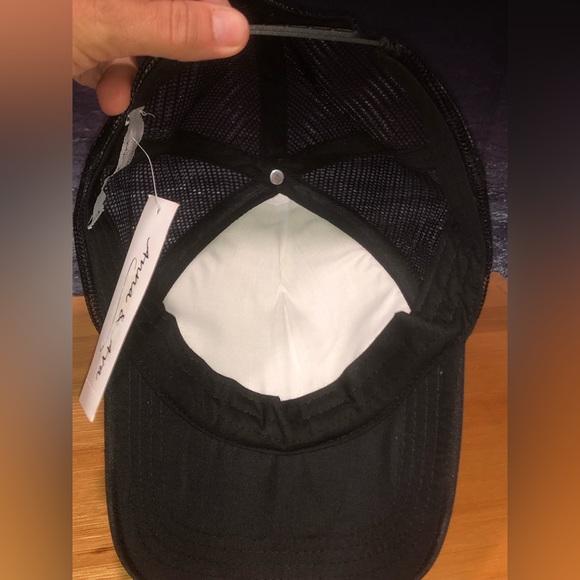 Anna & Ava Future Mrs. Ball Cap Black/White Adjustable OS NWT. - Picture 5 of 9